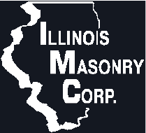 Illinois Masonry Corp Logo White